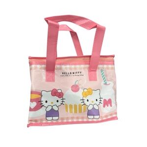 NWOT Sanrio Hello Kitty Insulated Box Lunch Tote in Pink